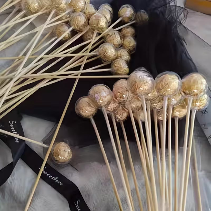 Chokoladeblomster systen med Bambuspinde – Den Uimodståelige Gaveindpakning til Valentinsdag og Festlige Anledninger