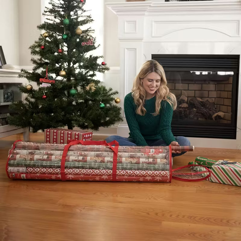Julegaveindpakningsopbevaringsboks
