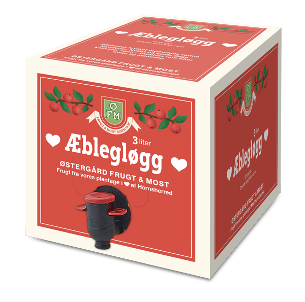 Alkoholfri æblegløgg 3 liter med danske æbler | AltIdeals