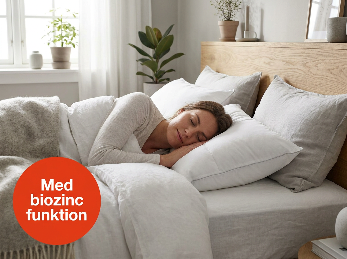 Ergonomic-Pillow med Biozinc funktion