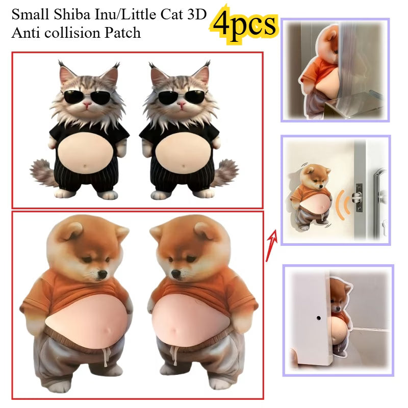 2 Søde søde motiver som kantbeskyttere – blød silikone, sjov beskyttelse - Se video og billeder