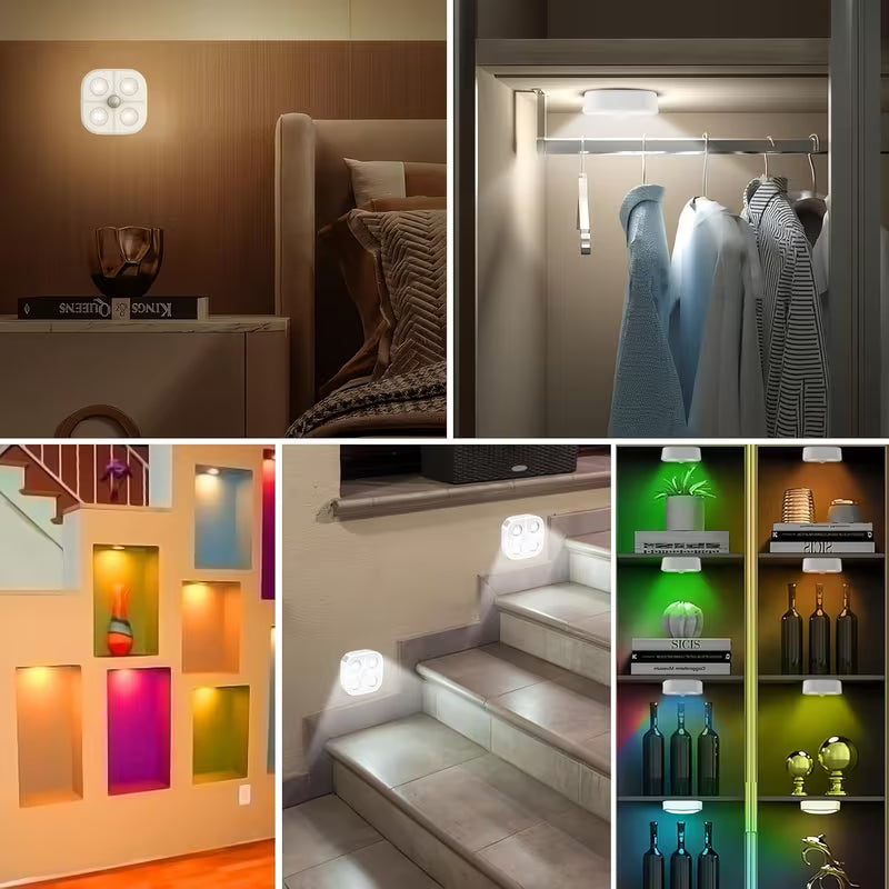 Opgrader hjemmet med 3-pak smarte natlamper! ( Se video )