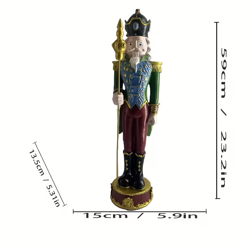 Klassisk julesoldat-nøddeknækker i imponerende 59 cm (Se video)