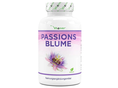 Passionsblomst Ekstrakt 550 mg, 240 kapsler
