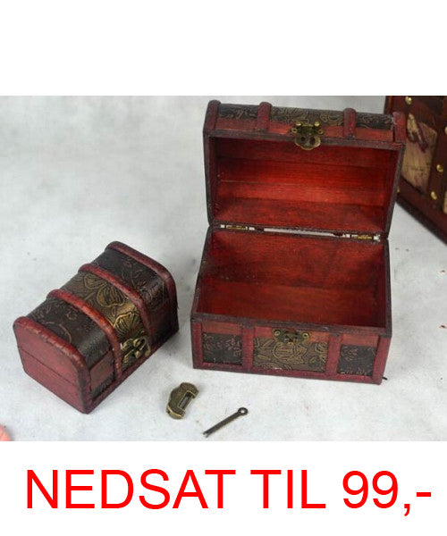 Trææsker med antikt look