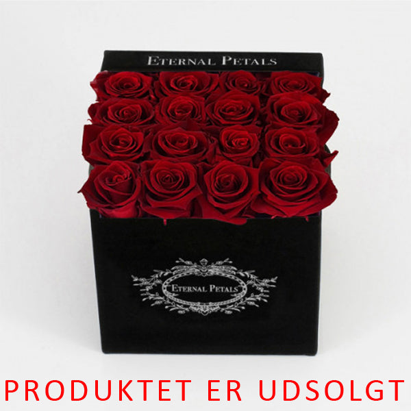 Deep Love - Black Flower - Roser som holder ca. 1 år