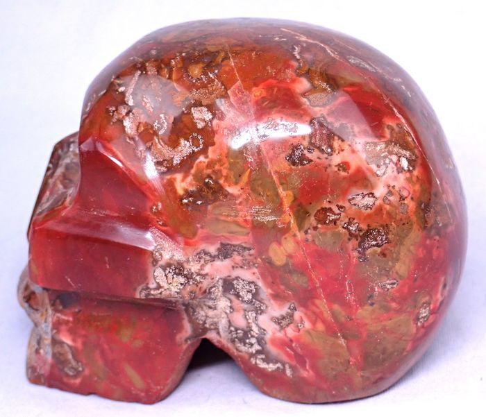 Stone: beautiful jasper skull
