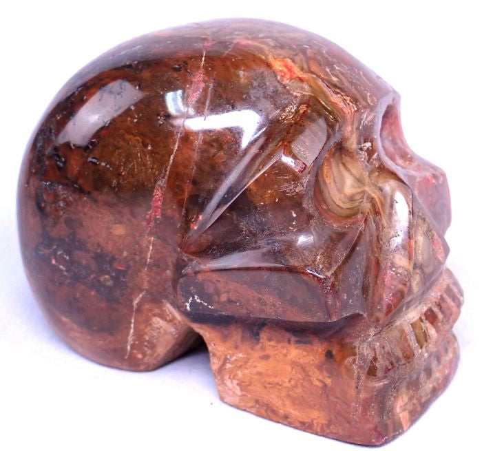 Stone: beautiful jasper skull