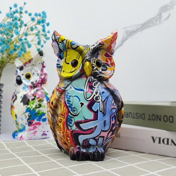 Model Ugle - Kreative farverige figurer