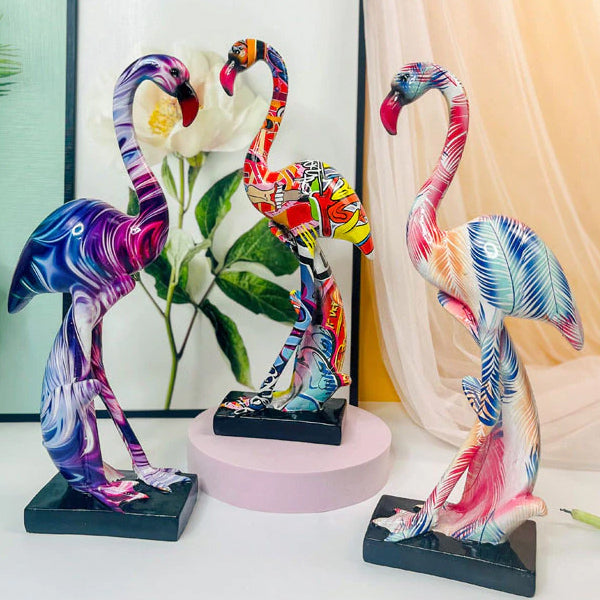 Model Graffiti Flamingo