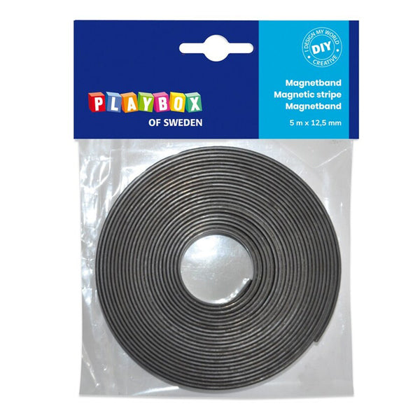 Magnetbånd 5 m (bredde 12,5 mm)