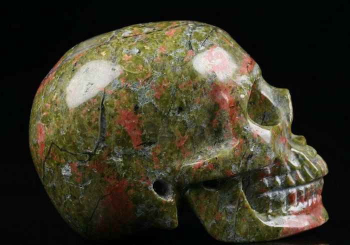 2 Very Beautiful Realistic Carving Skull