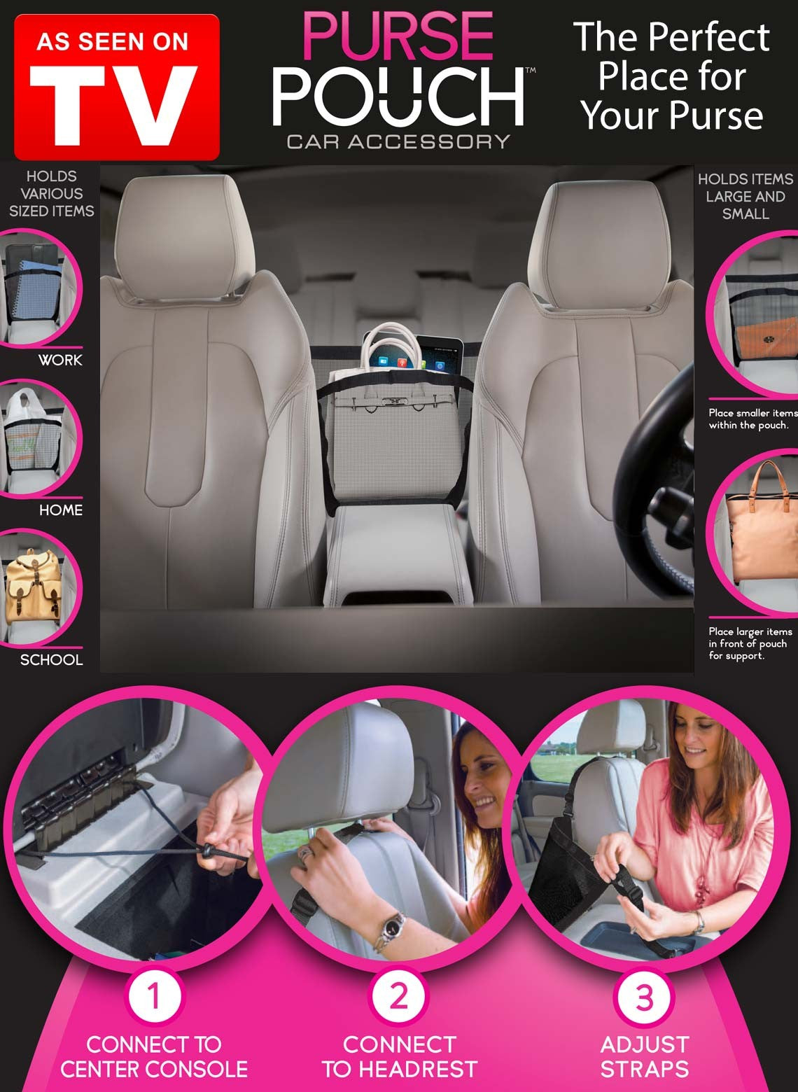 Purse Pouch - taskeholder til bilen
