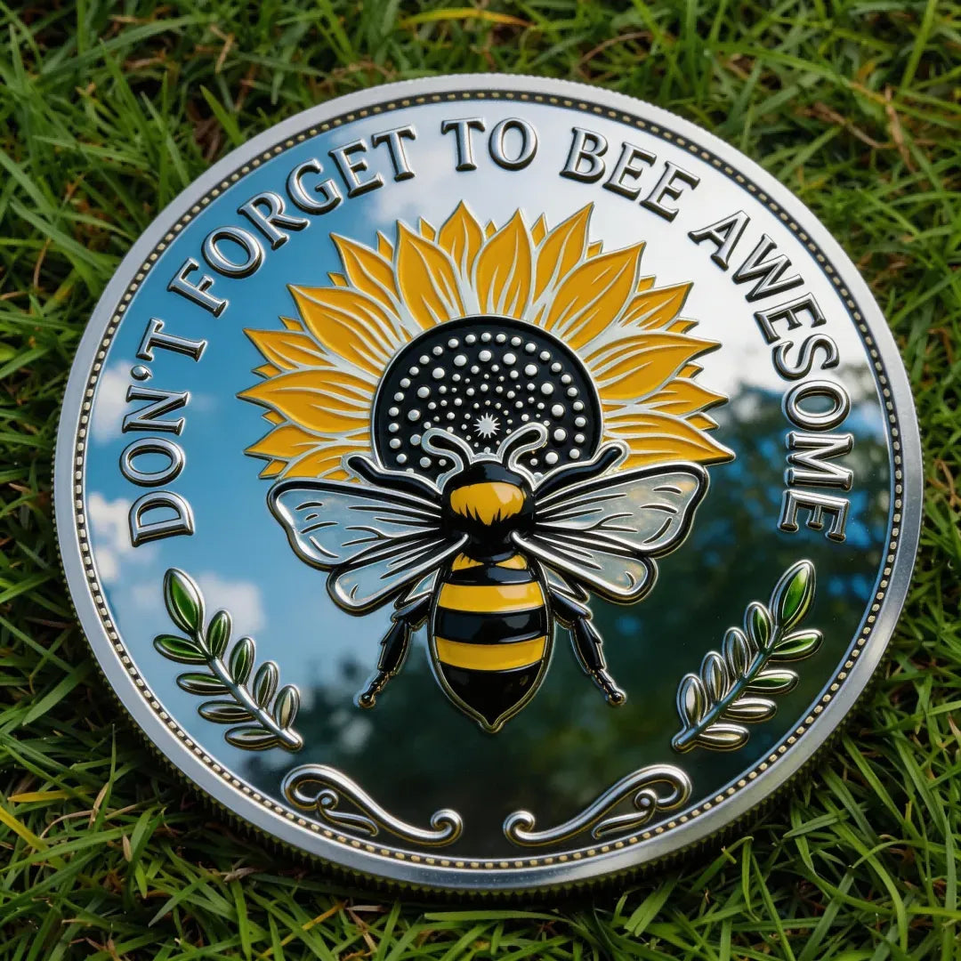 Lykke-mønten for bierne – hjælp naturen med stil