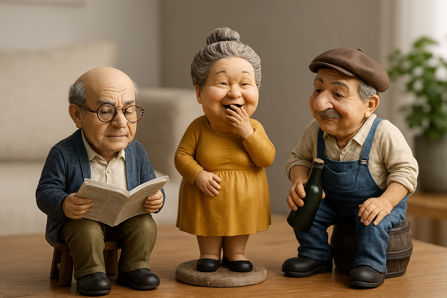 Humoristiske Interiør Figurer til Dit Hjem