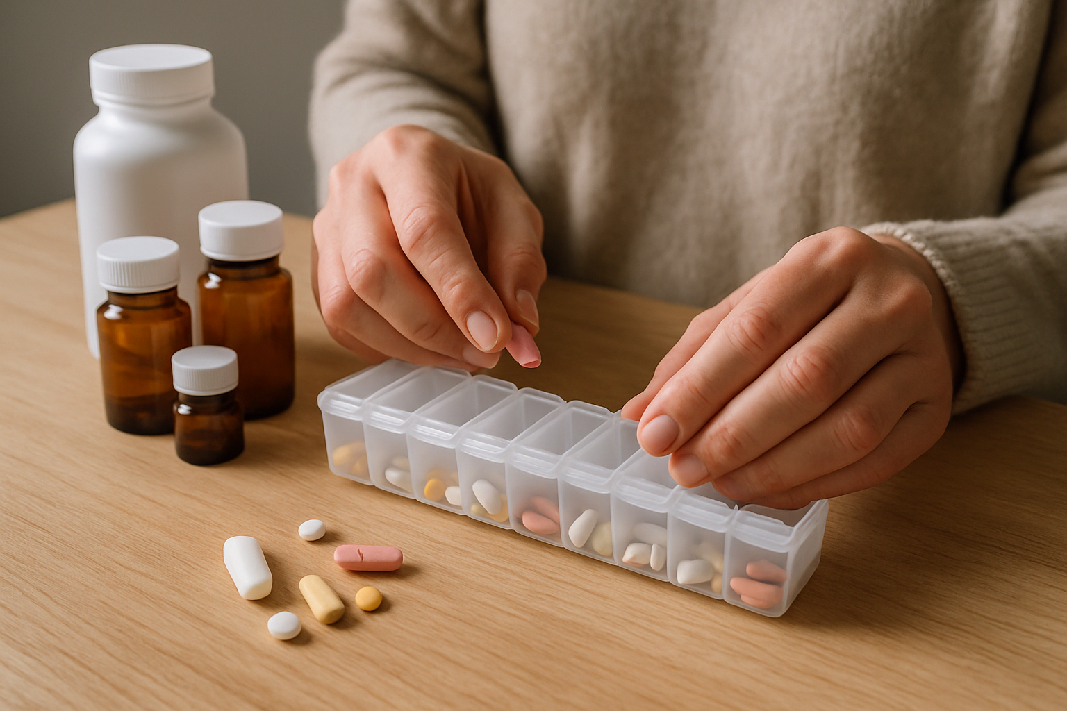 Organisering af Medicin: Sådan Holder Du Styr på Daglige Piller
