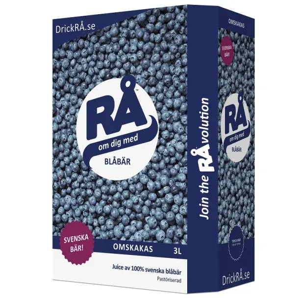 RÅ™ - Blåbær Koldpresset ( 3 Liter )