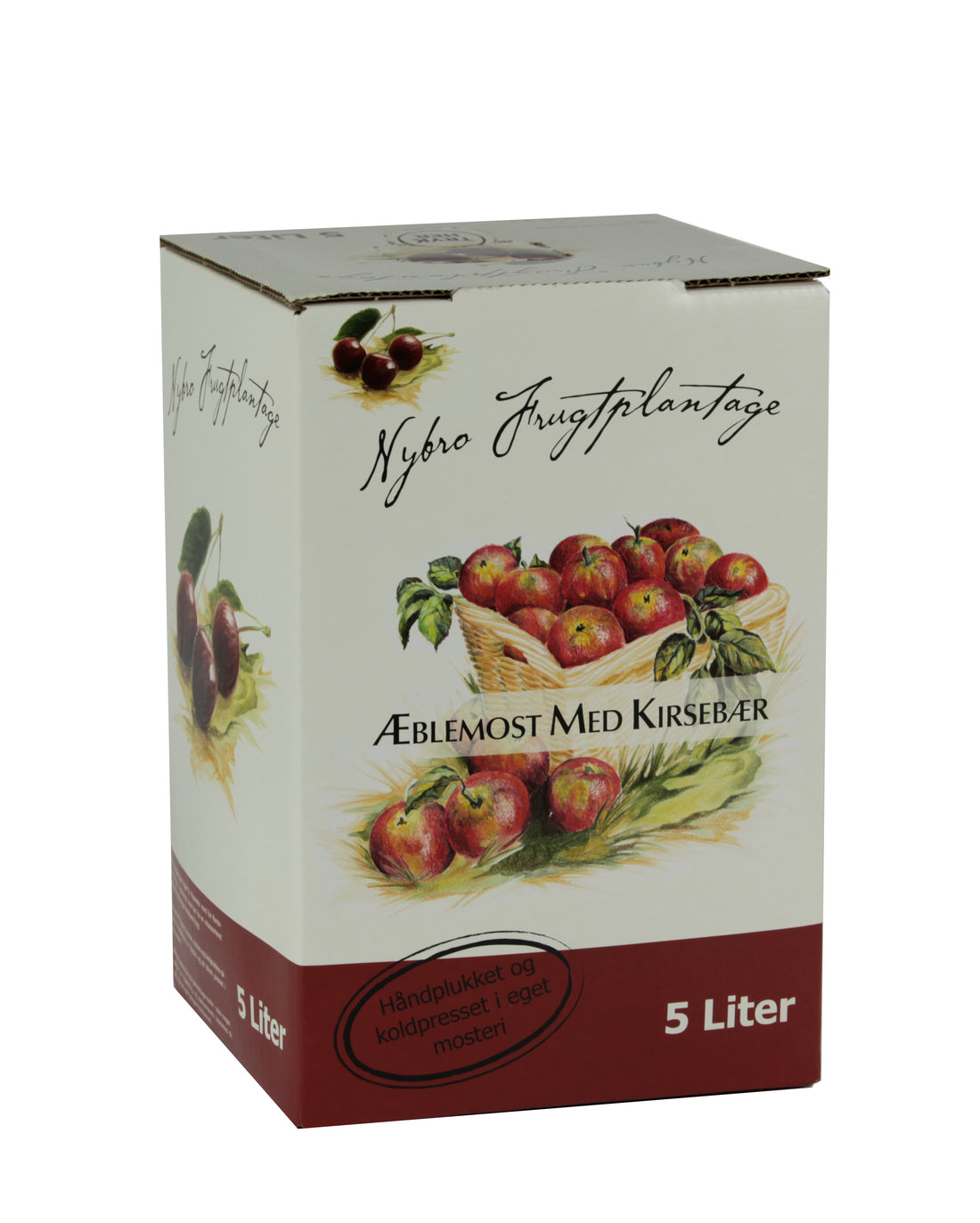 Æblemost med Kirsebær - 5 Liter