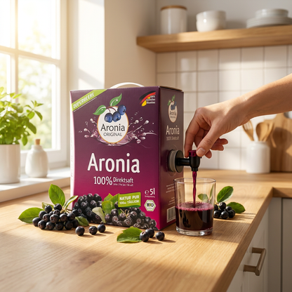Aronia kirsebærsaft — naturlig sundhedsdrik rig på antioxidanter — AltIdeals.d