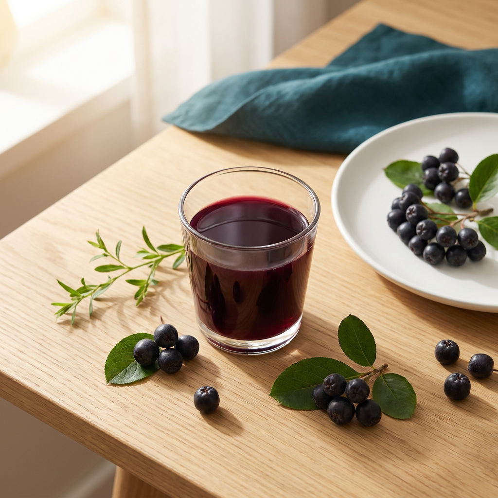 Økologisk Aronia saft 5,0 Liter