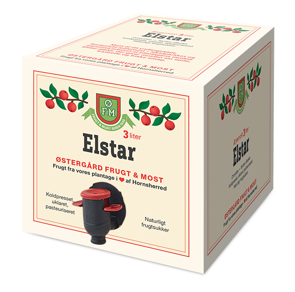 Elstar æblemost - Box med 3 liter