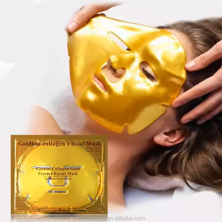 Guld Kollagen Ansigtsmaske - Altideals.dk