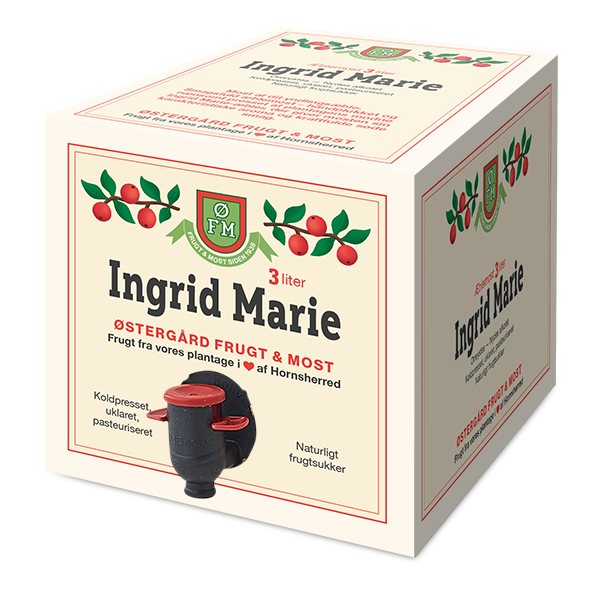 Ingrid Marie - Æblemost i 3 liter box