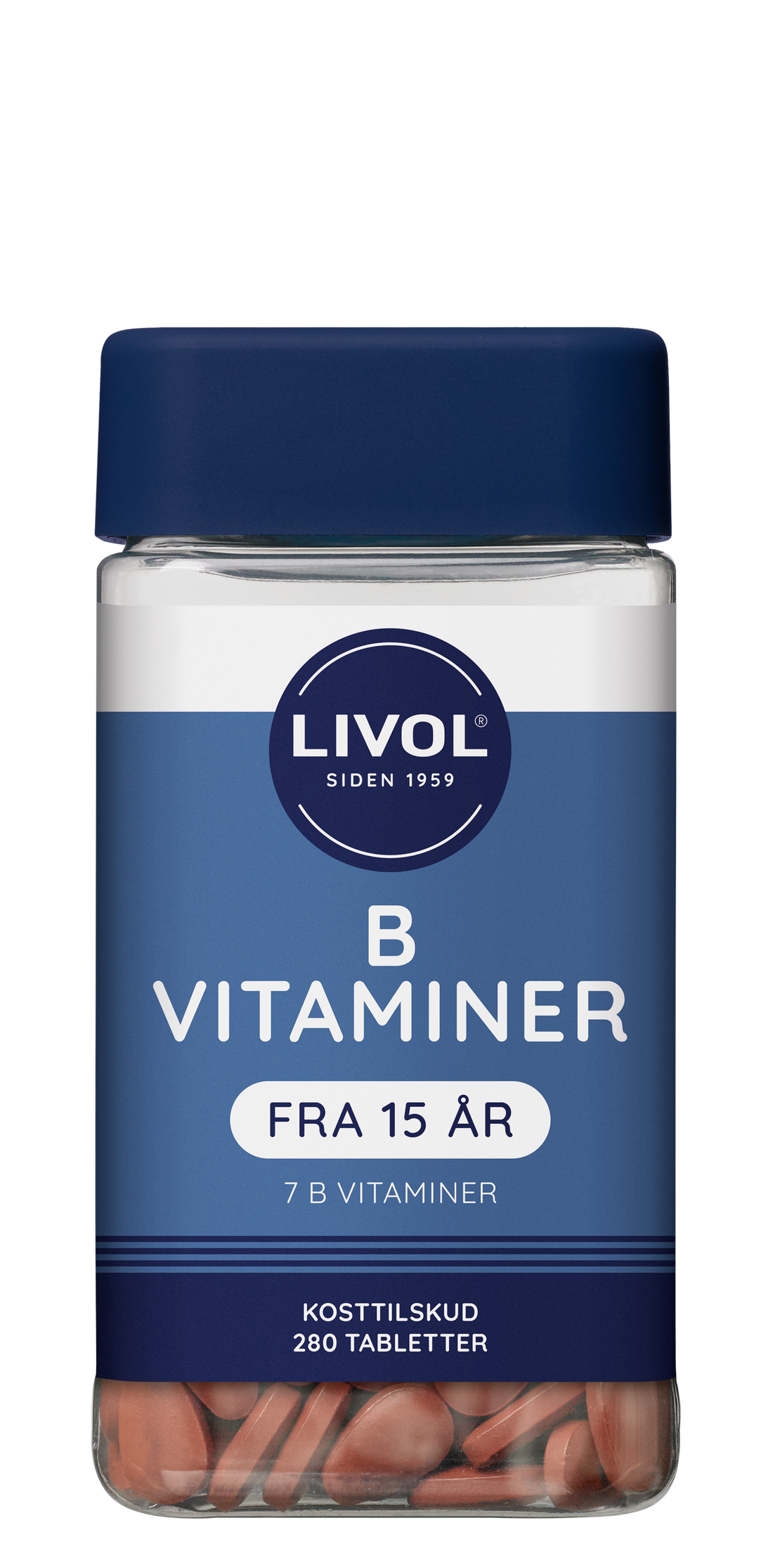 B vitaminer 280 tab. Livol