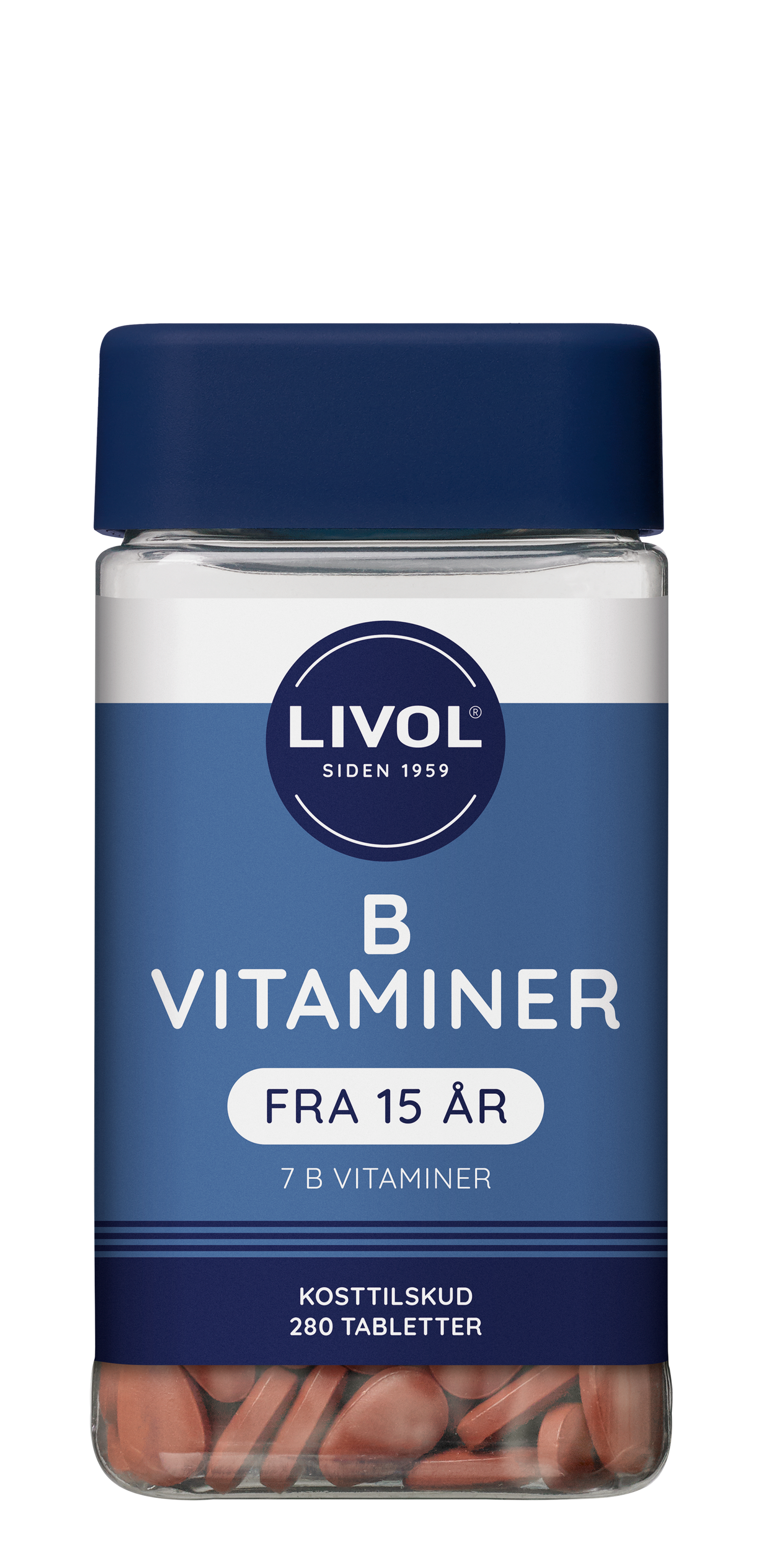 B vitaminer 280 tab. Livol