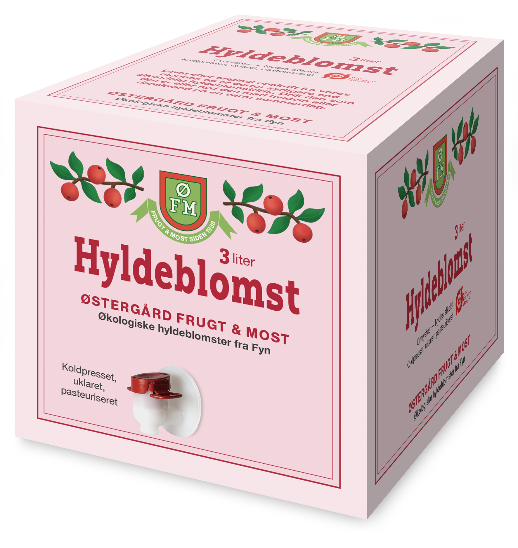 Økologisk Hyldeblomst 3 Liter i Back in Box