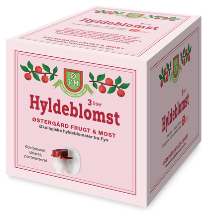 Økologisk Hyldeblomst 3 Liter i Back in Box