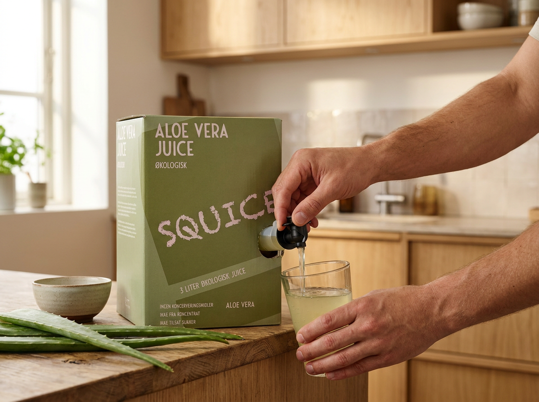 Squice Aloe Vera juice 3 liter - Altideals.dk