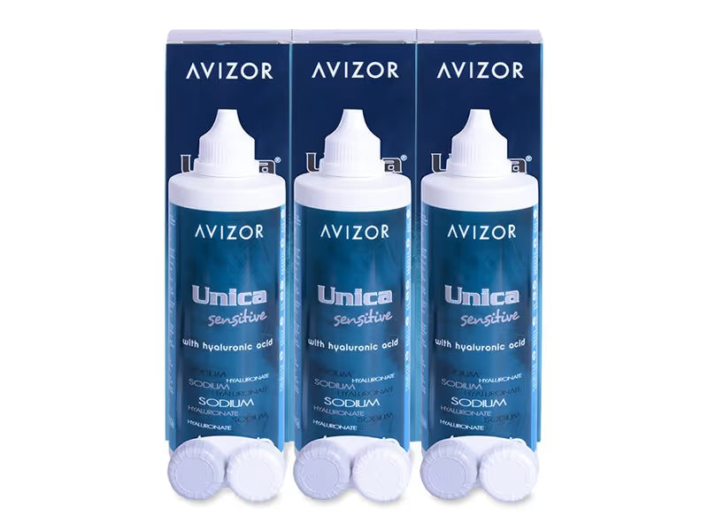 Avizor Unica Sensitive Linsevæske 2 x 350 ml