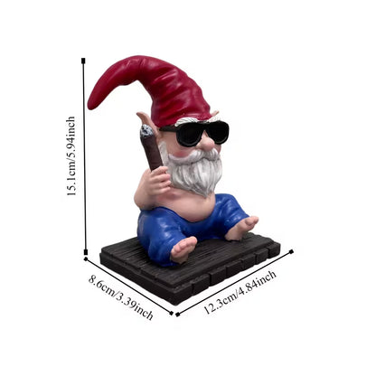 Nisse med en god cigar