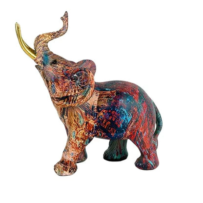 Model Elefant - Kreative farverige figurer