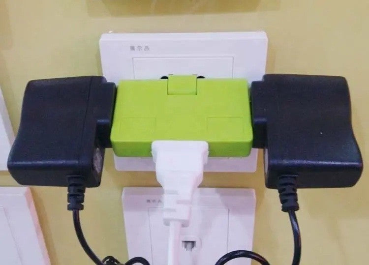 Fleksibelt 3-i-1 vinkelstik – smart, sikkert og pladsbesparende strømfordeler