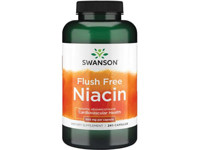 Flush Free Niacin 500 mg, 240 capsules
