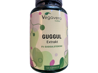 Guggul Vegavero Capsules | 120 Vegan Capsules | High Dose 520 mg Extract