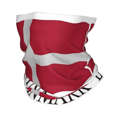 Danmarksflag Balaclava Tørklæde – Åndbar Unisex Beskyttelse