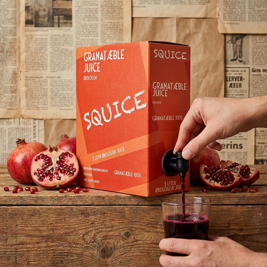 Granatæble juice Øklogisk - 3 liter