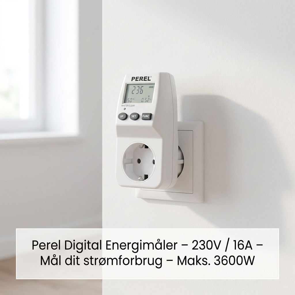 Perel - Digital energimåler