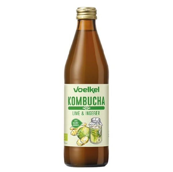 Kombucha Lime-Ingefær Ø ( 330 ml )