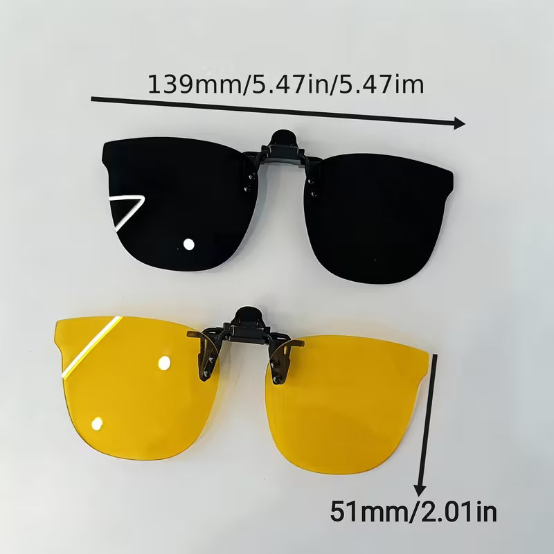 Nat brille som reducerer belastning af dine øjne (Clip nat brille)