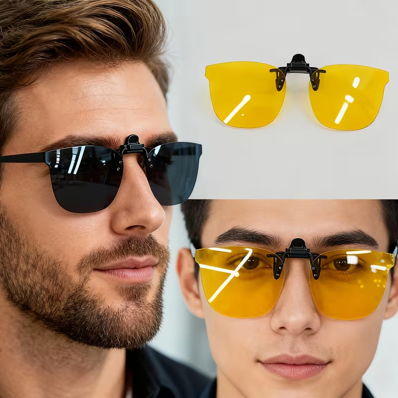 Nat brille som reducerer belastning af dine øjne (Clip nat brille)