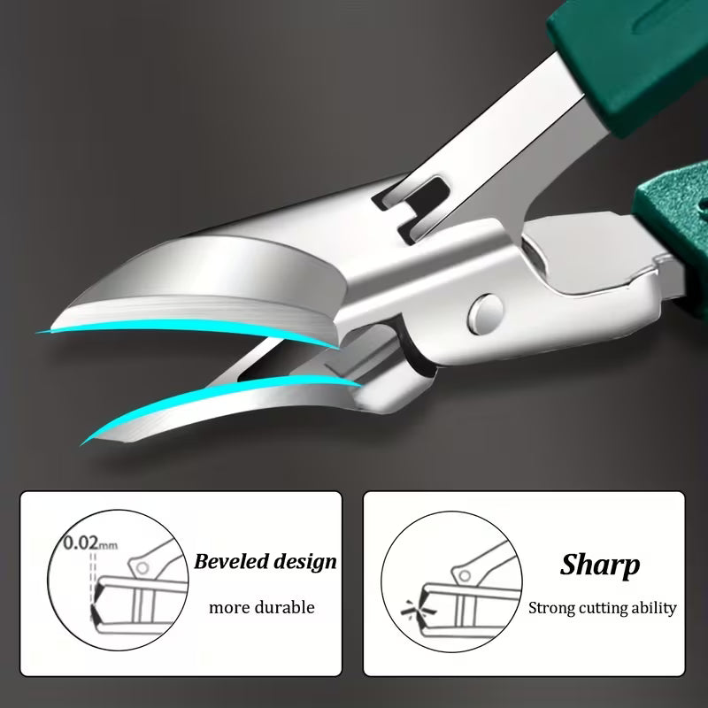 Præcisions-negleklipper til tykke og indgroede/nedgroede/ nedgroet tånegl negle ( Se video )