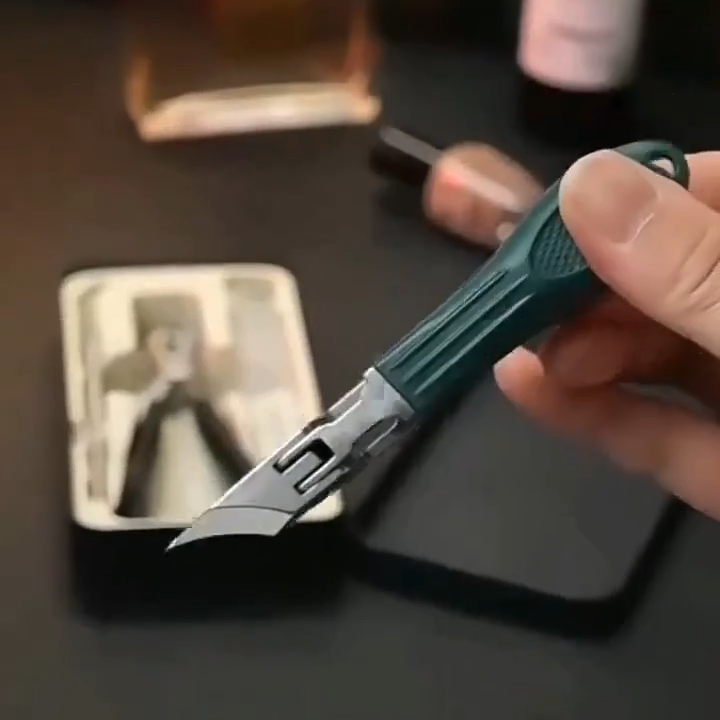 Præcisions-negleklipper til tykke og indgroede/nedgroede/ nedgroet tånegl negle ( Se video )