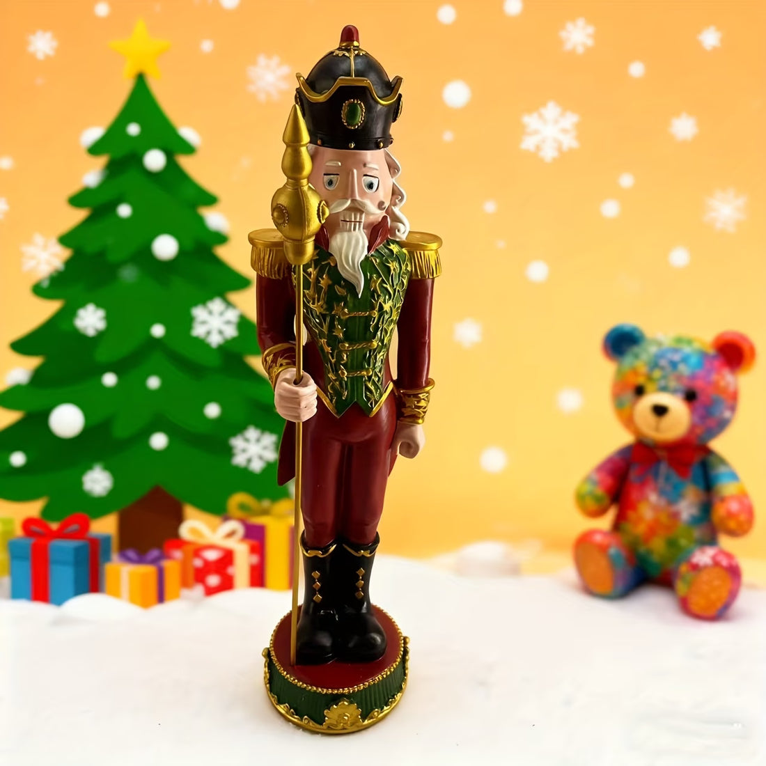 Klassisk julesoldat-nøddeknækker i imponerende 59 cm (Se video)