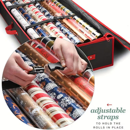 Ekstra solid opbevaringspose til julepapir