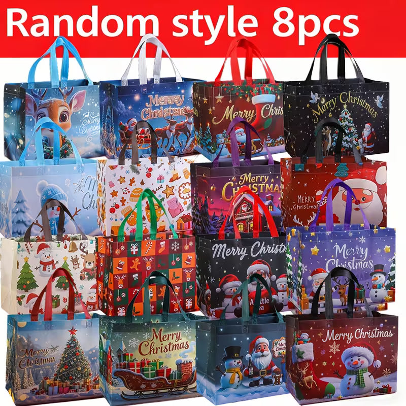 8 stk. julegaveposer ( Se video )