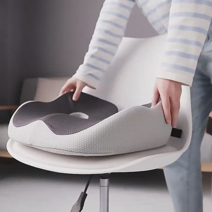 Sædepude med langsomt tilbagefjedrende fyld